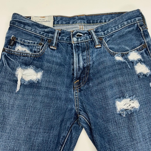 🍭Abercrombie and Fitch Slim fit Jeans Kids 16 - Picture 1 of 6